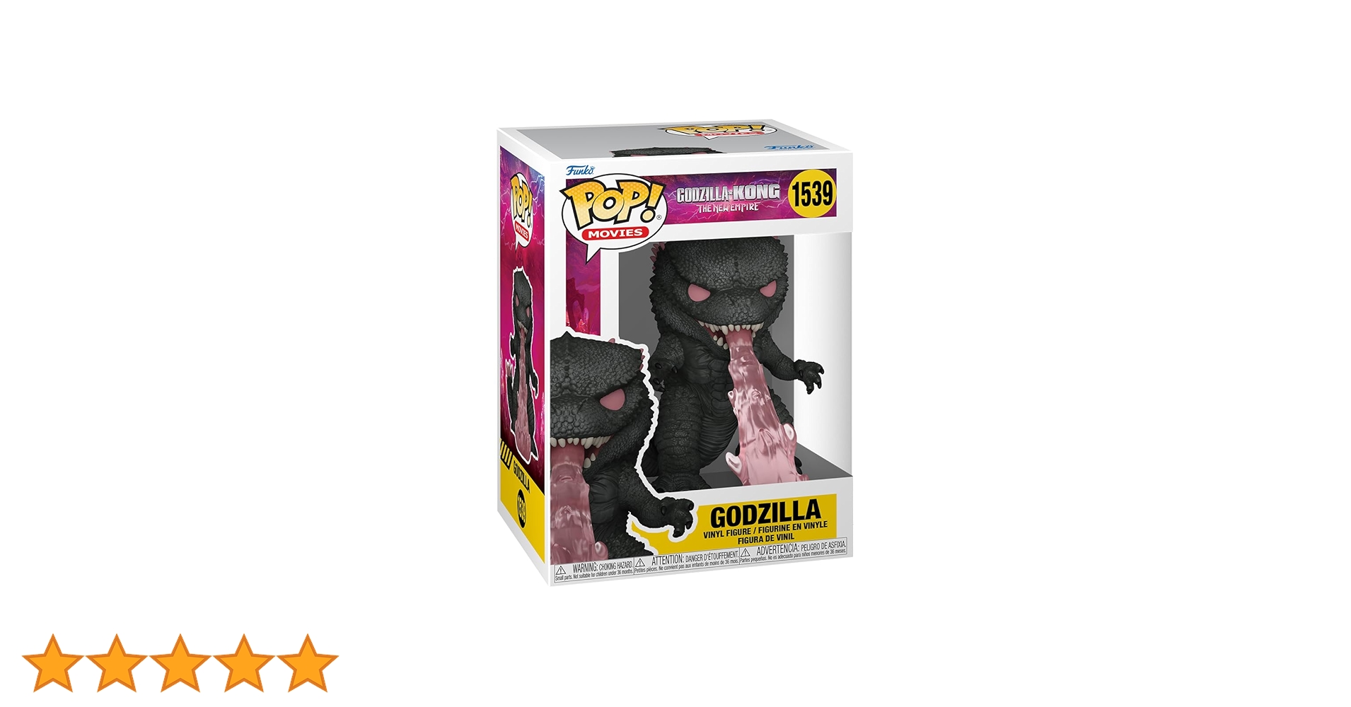 Amazon.co.jp: Funko POP! 映画:ゴジラXコング 新帝国 - 熱光線